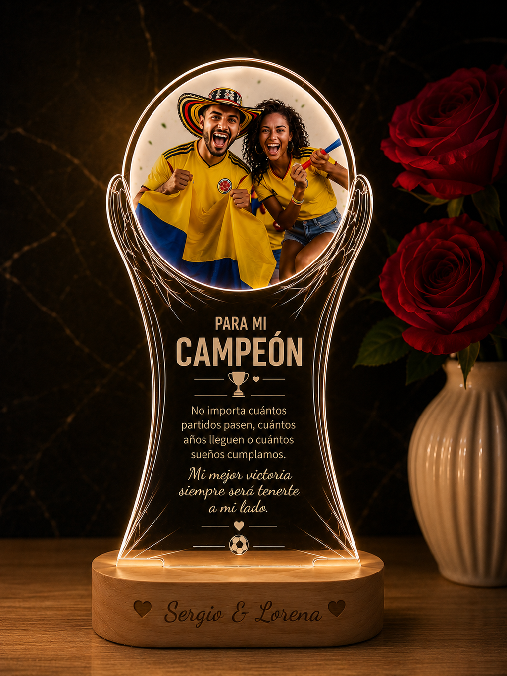 Lámpara copa Mundialista