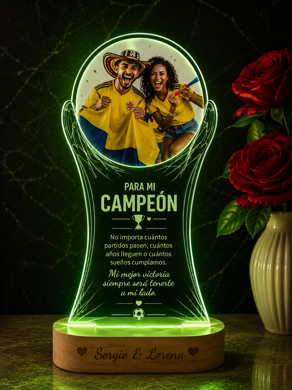 Lámpara copa Mundialista