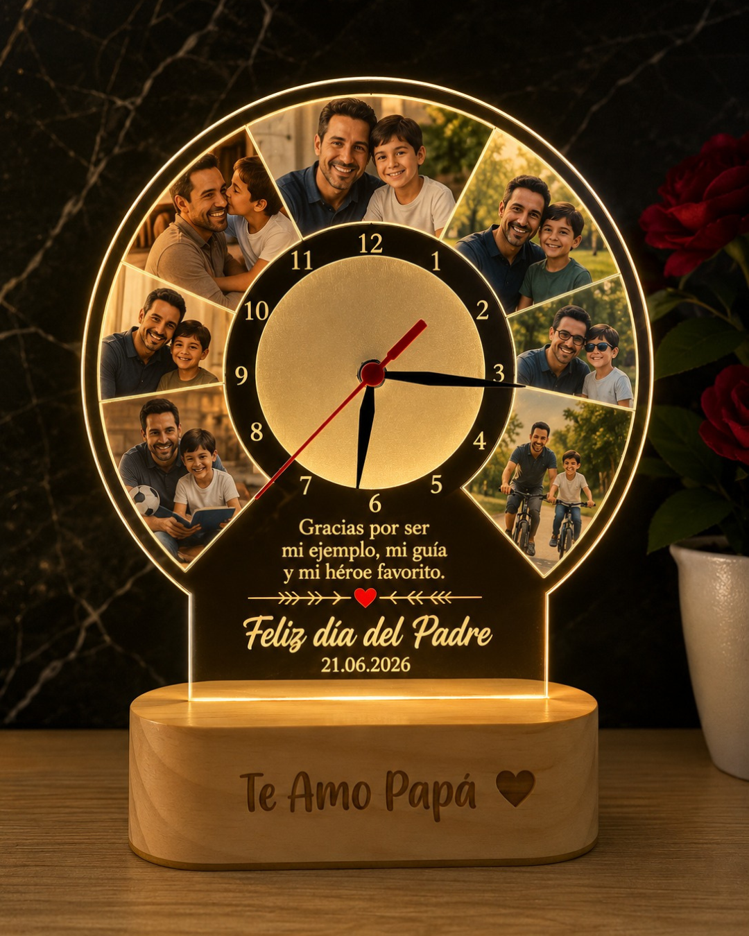 Lámpara Reloj Momentos