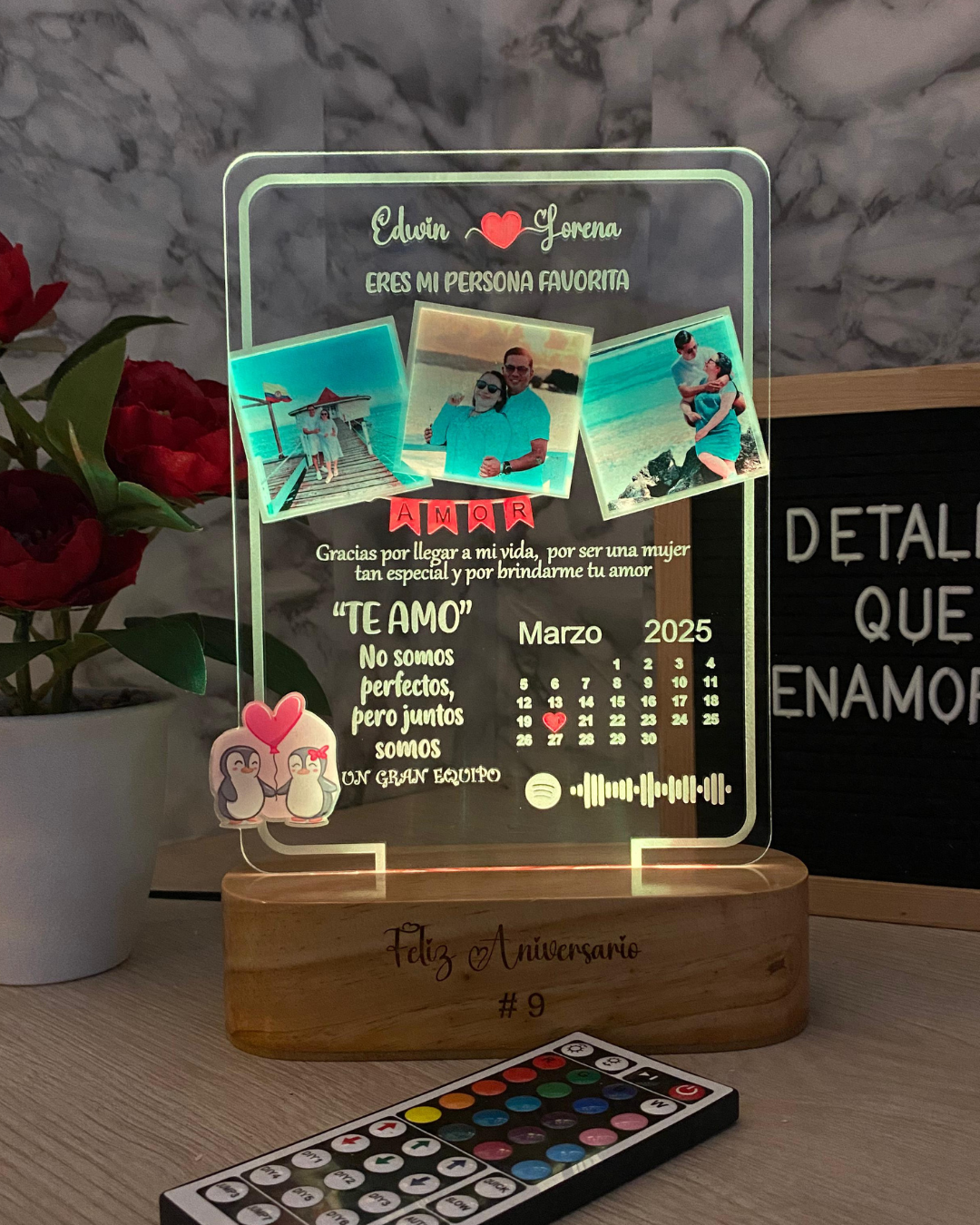 Lámpara Chispitas de amor