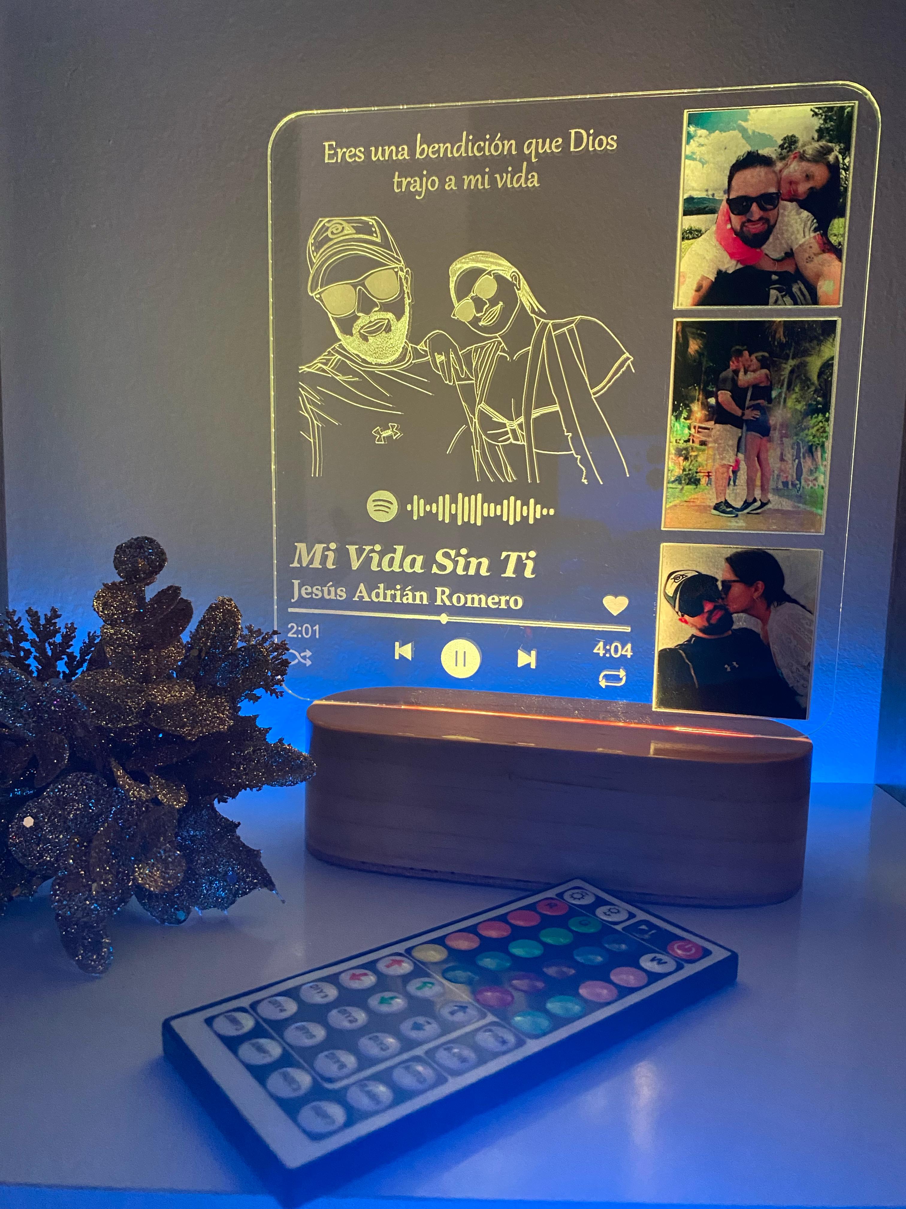 Lámpara led doble diseño