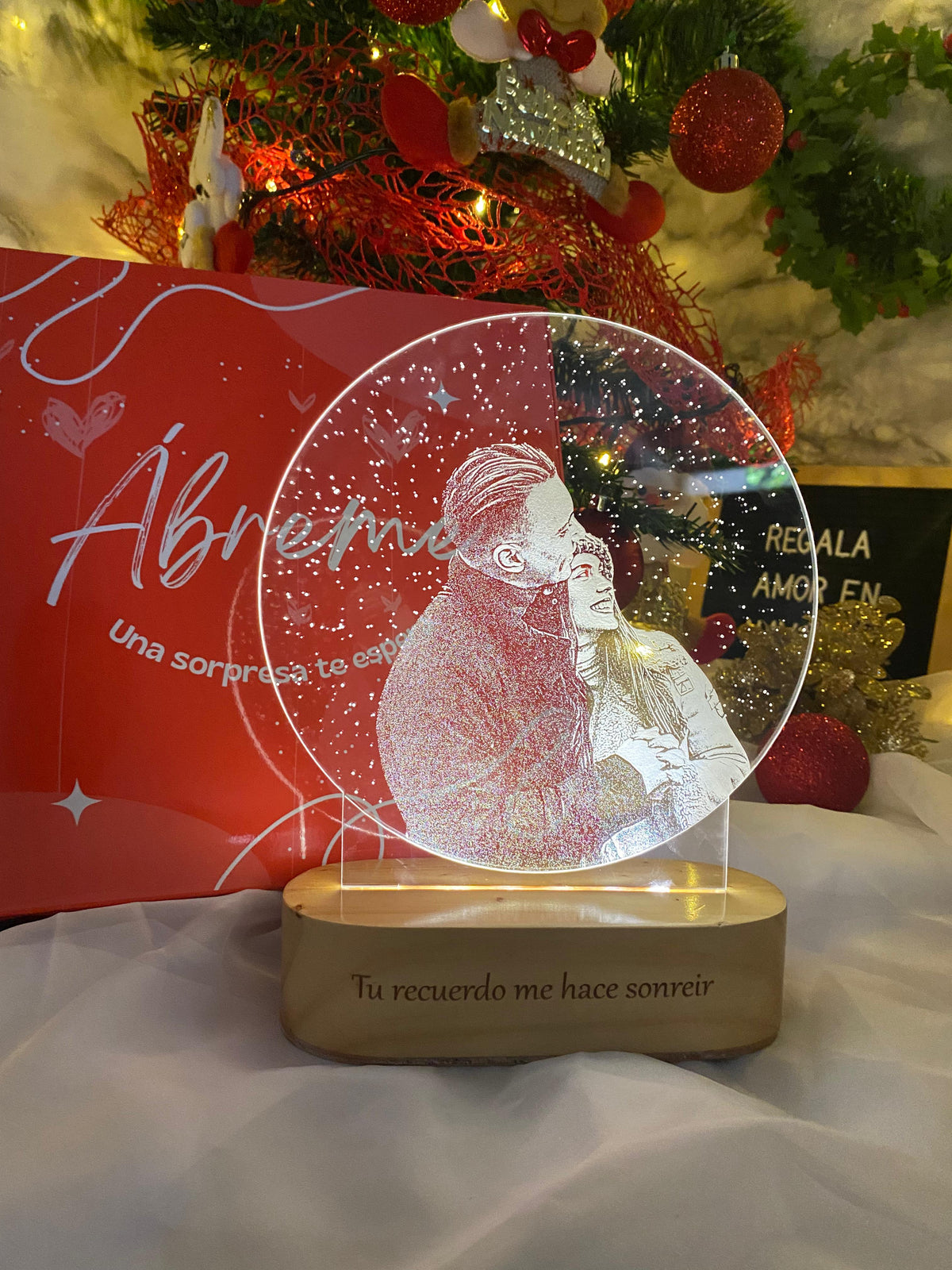 Lámpara Copos de Nieve