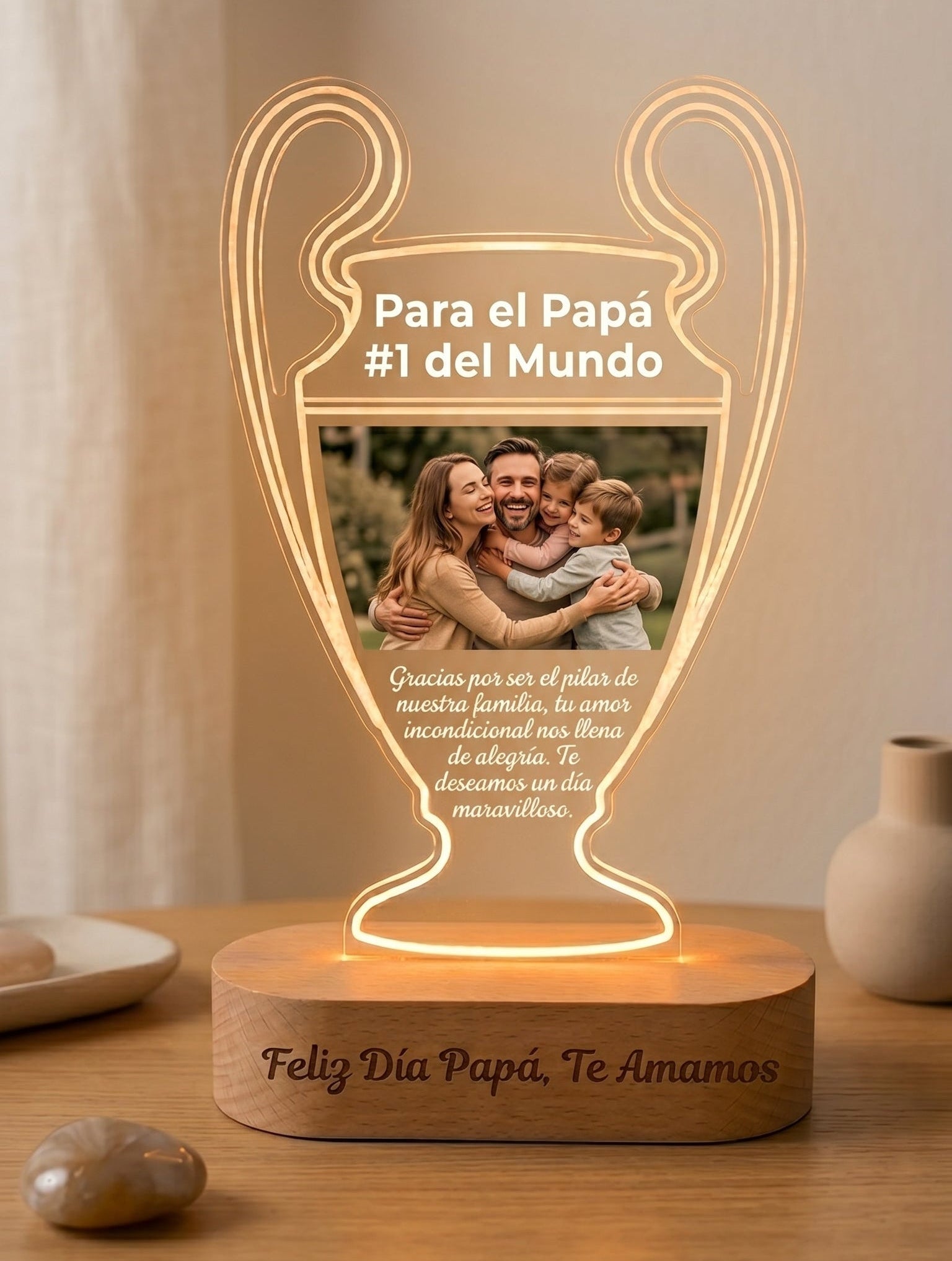 Lampara Papá el mejor