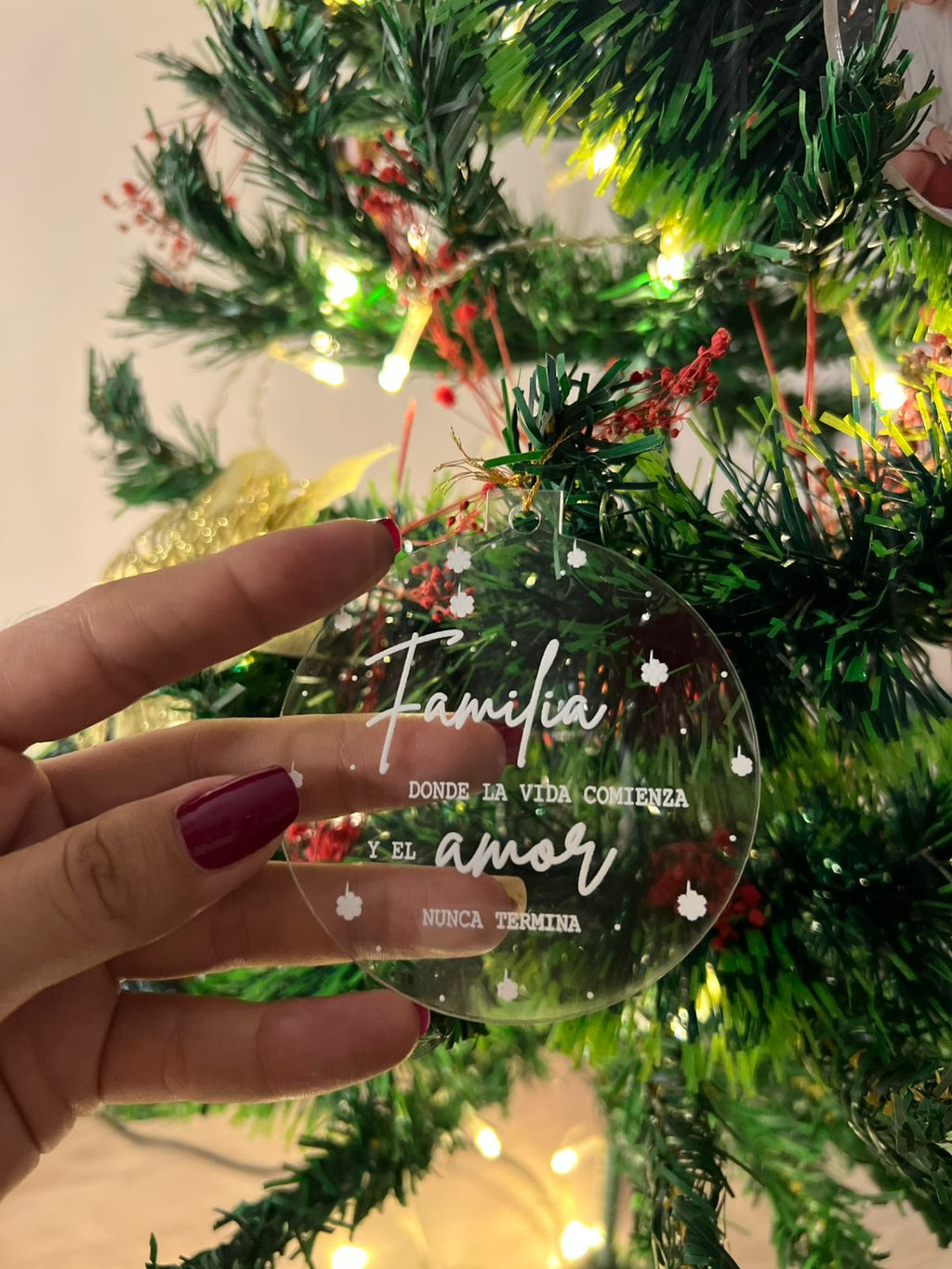 Adornos para el árbol de Navidad