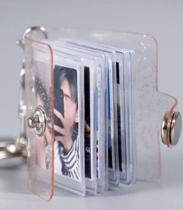 Mini Álbum de Fotos con Llavero