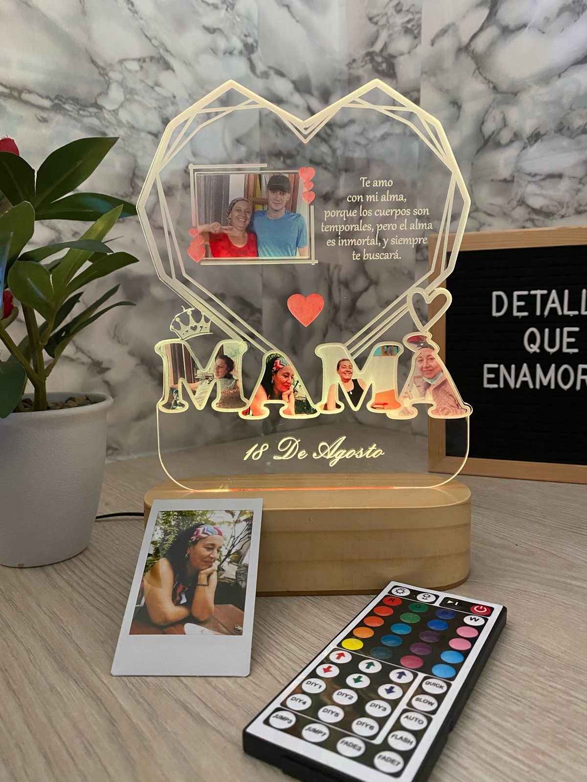 Lámpara Corazón