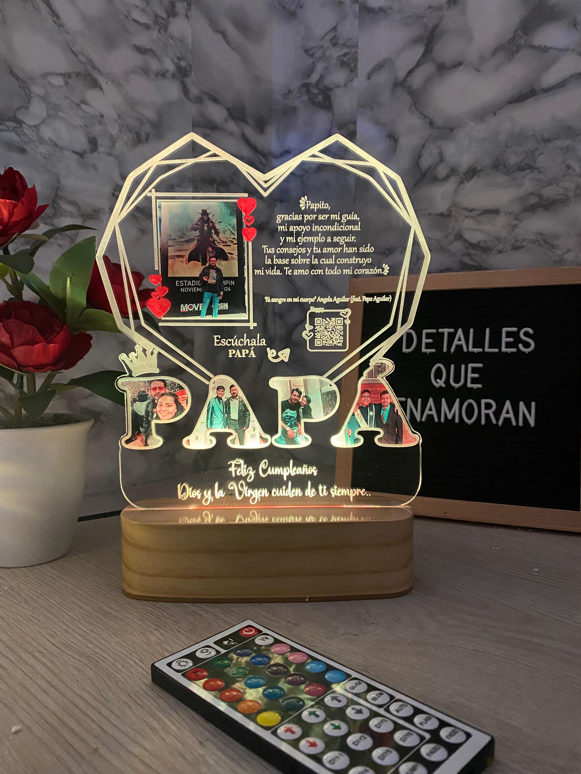 Lámpara Corazón