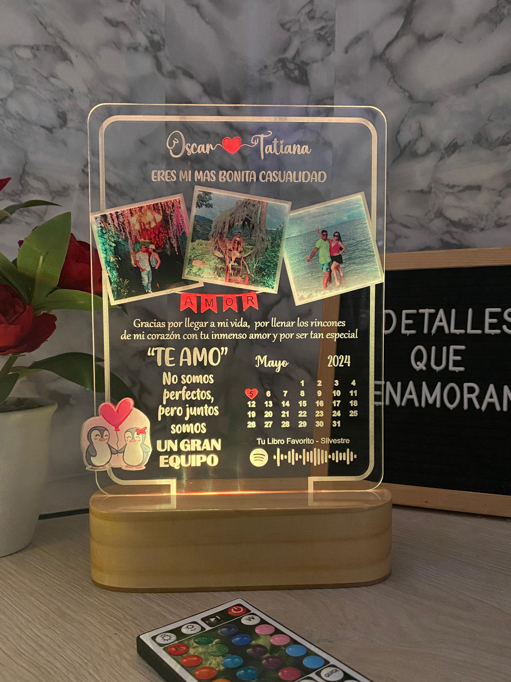 Lámpara Chispitas de amor