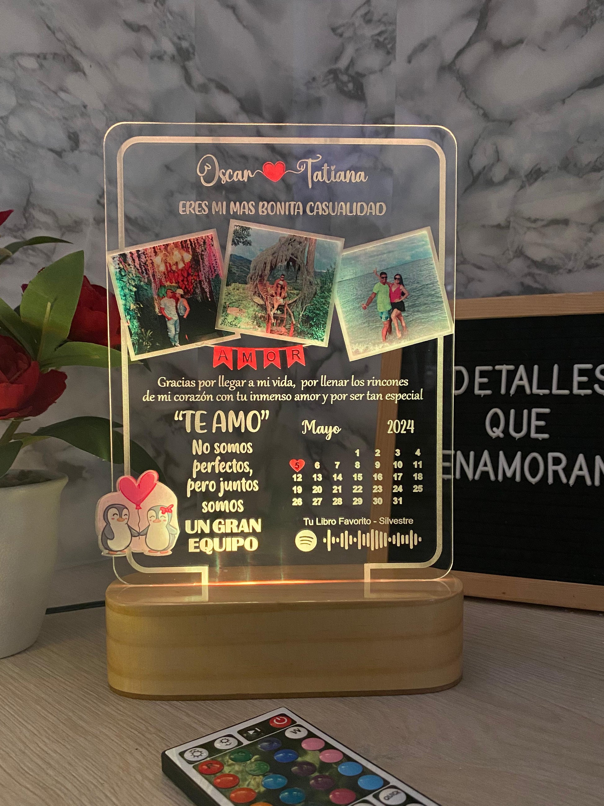 Lámpara Chispitas de amor