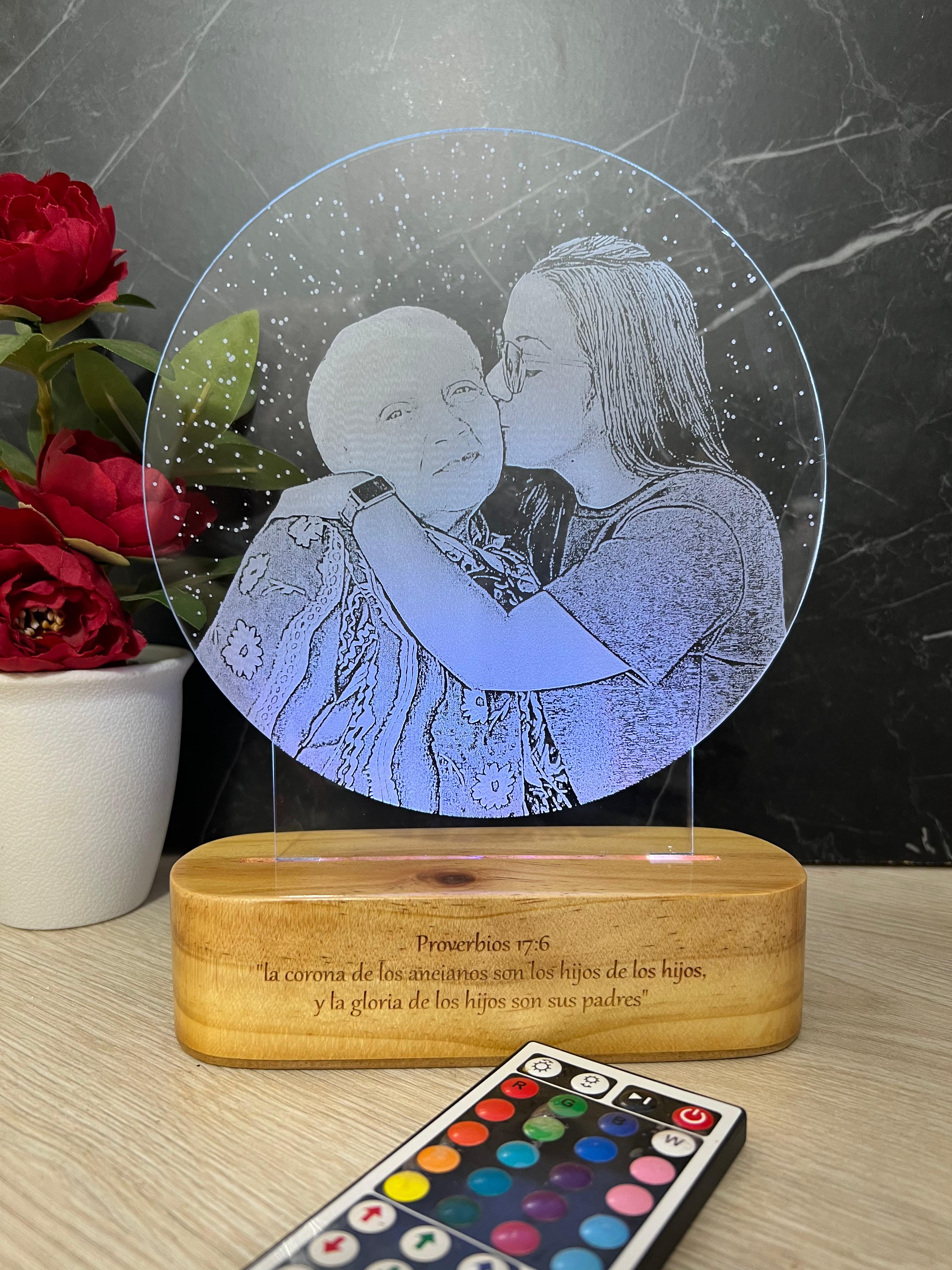 Lámpara Copos de Nieve