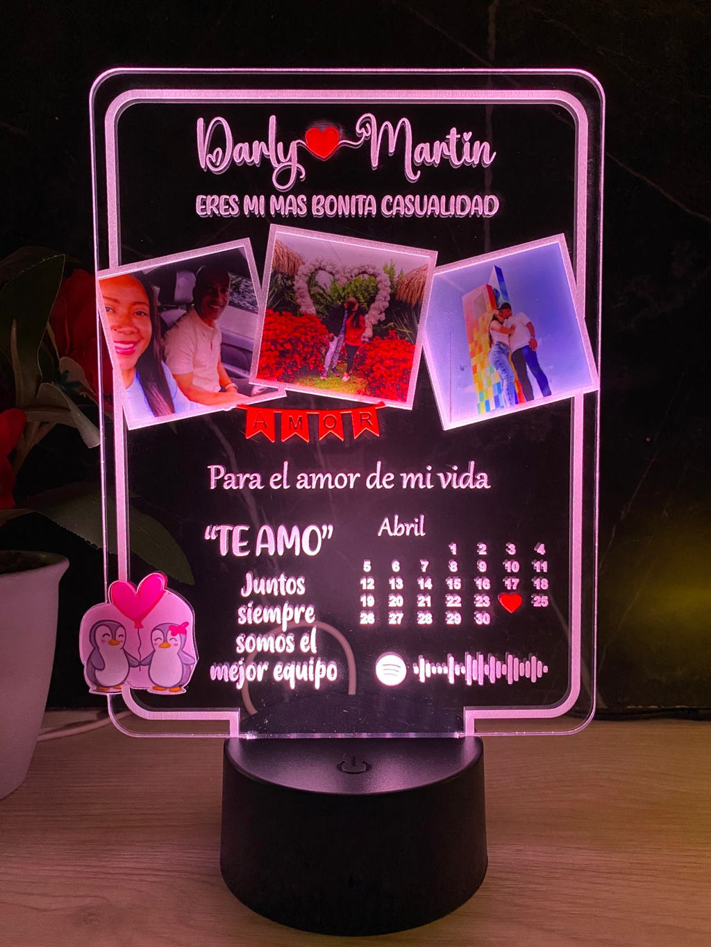 Lámpara Chispitas de amor