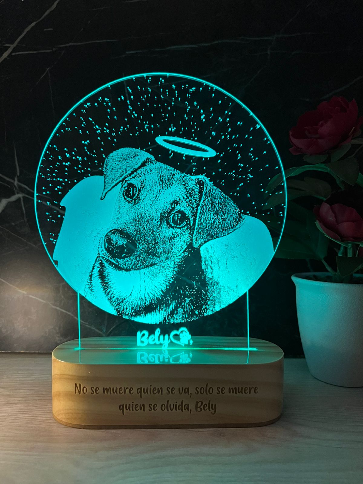 Lámpara Copos de Nieve