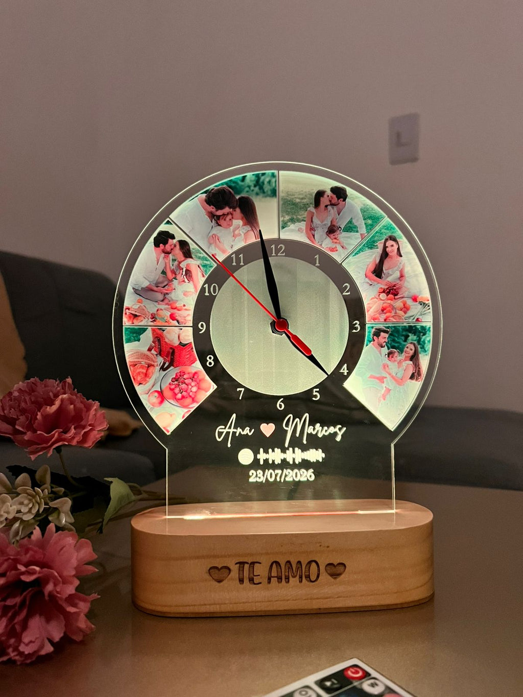 Lámpara Reloj Mamá