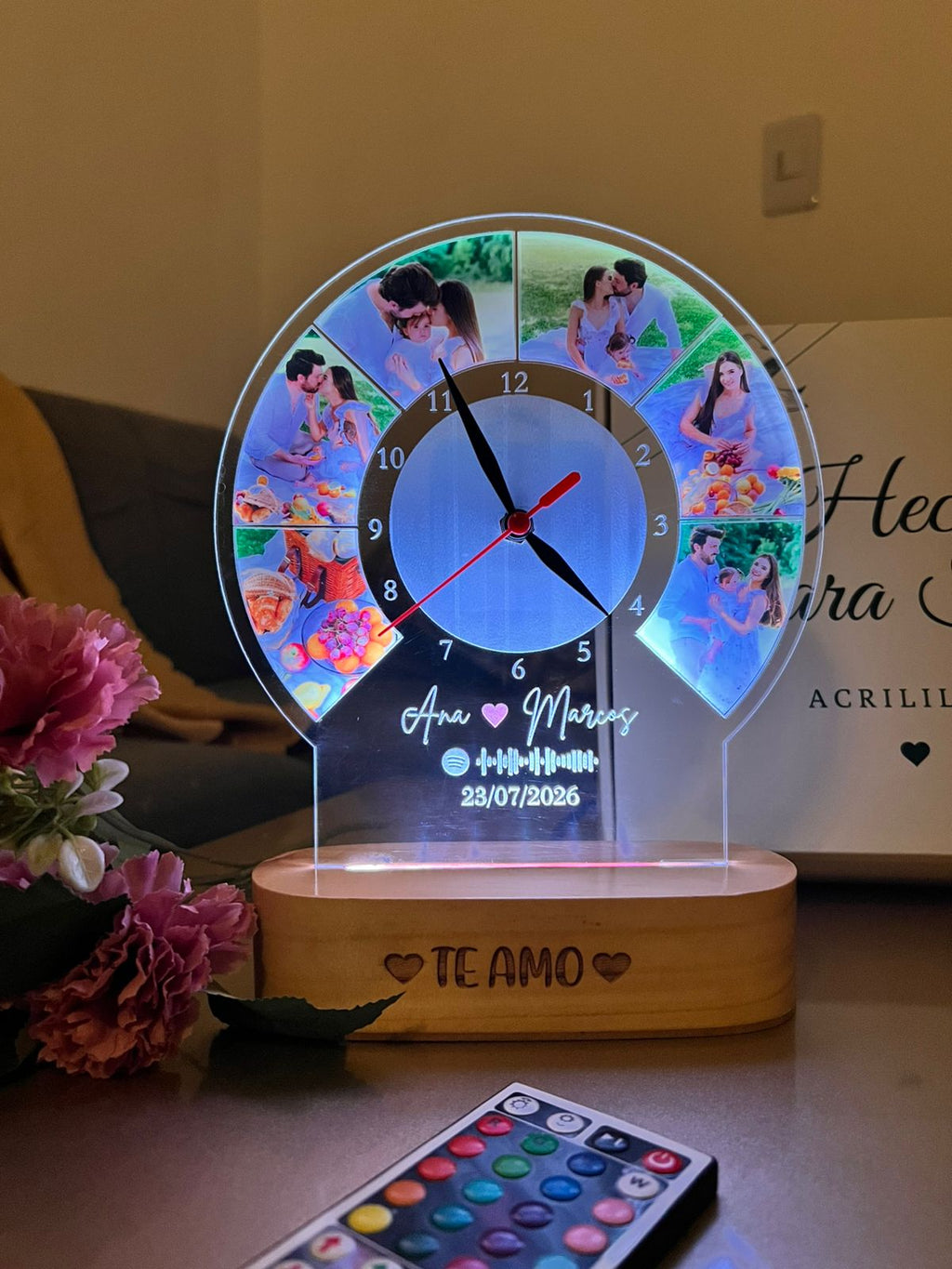 Lámpara Reloj Mamá