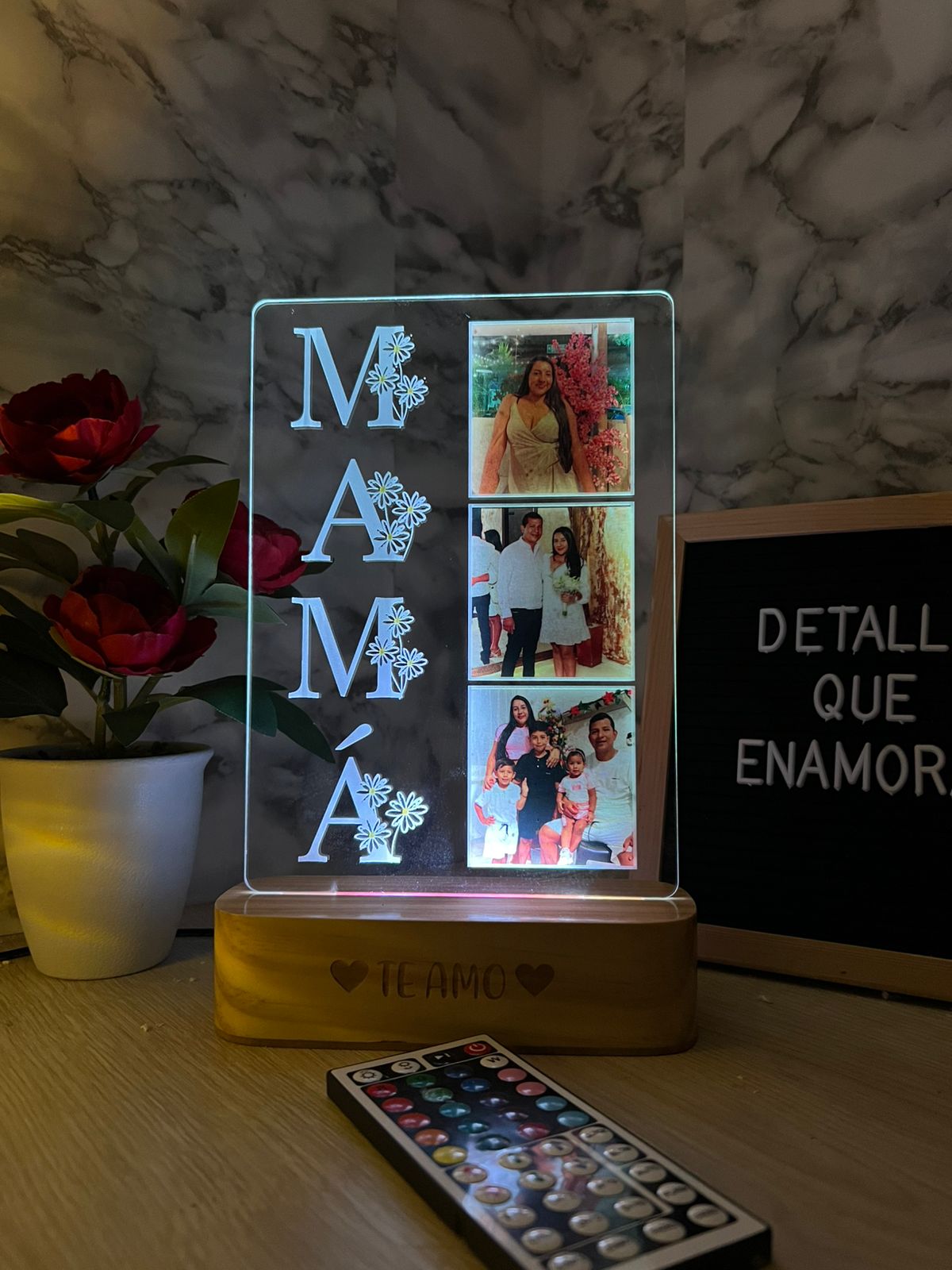 Lámpara Mamá única