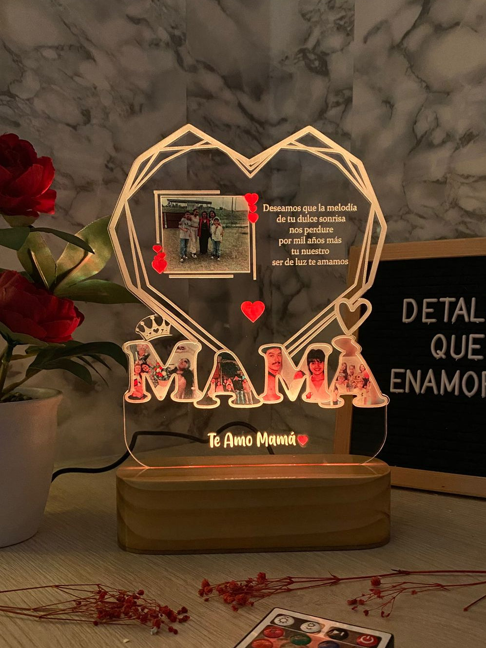 Lámpara Corazón