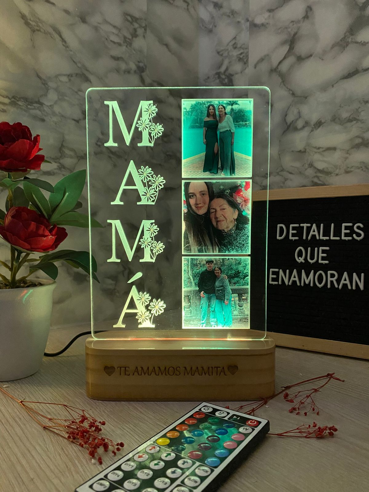 Lámpara Mamá única