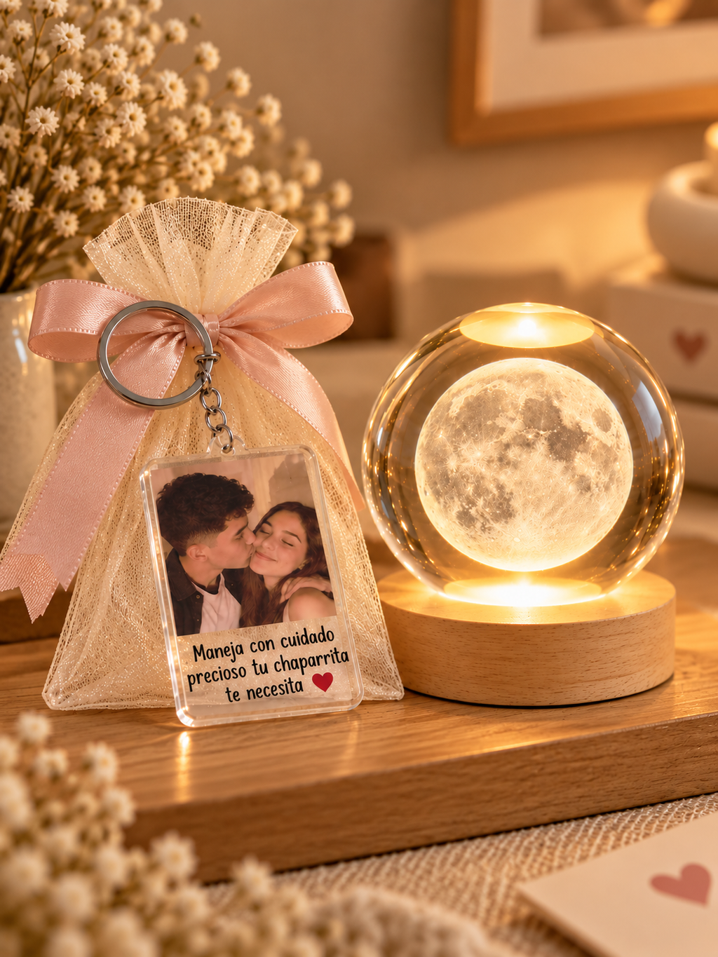 Promo Esfera + Llavero personalizado