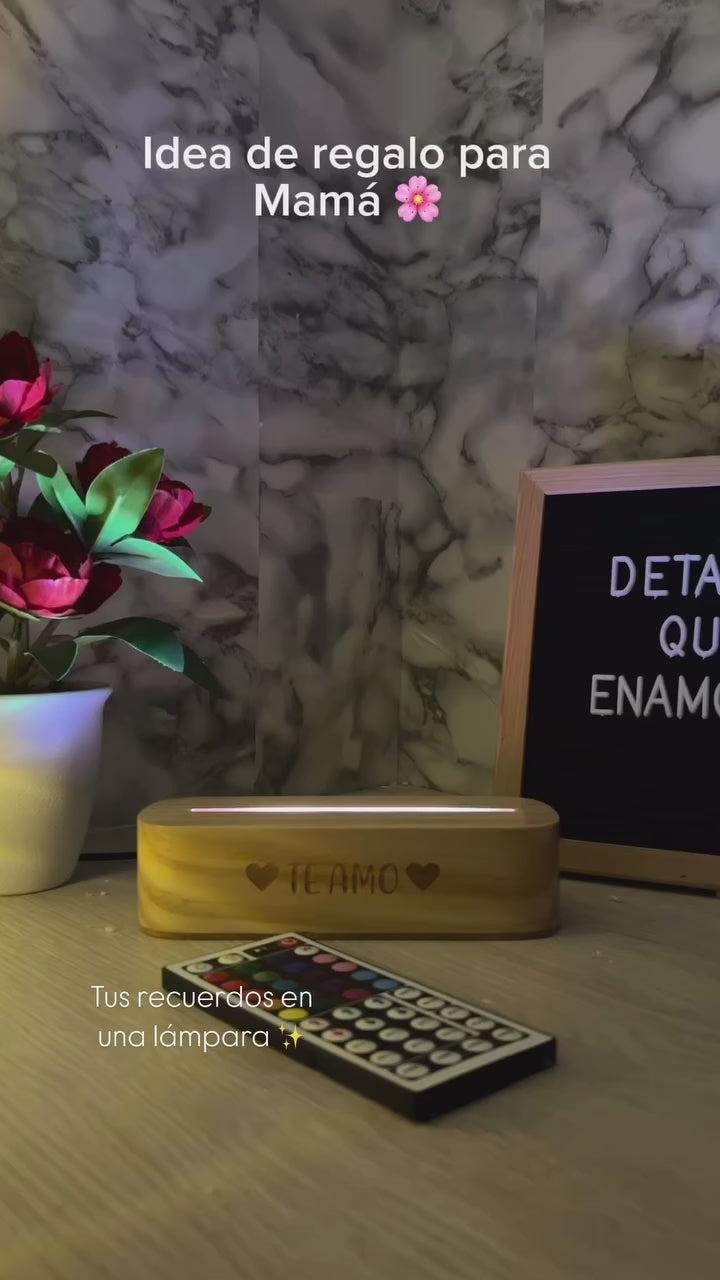 Lámpara Mamá única