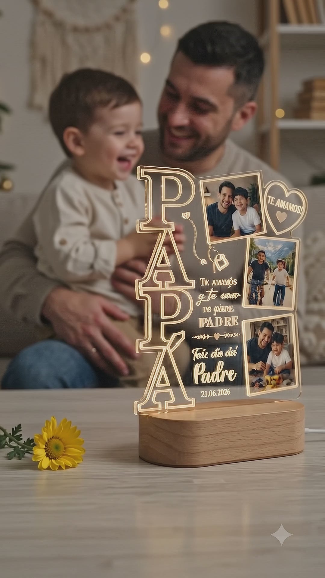 Lámpara Papá único
